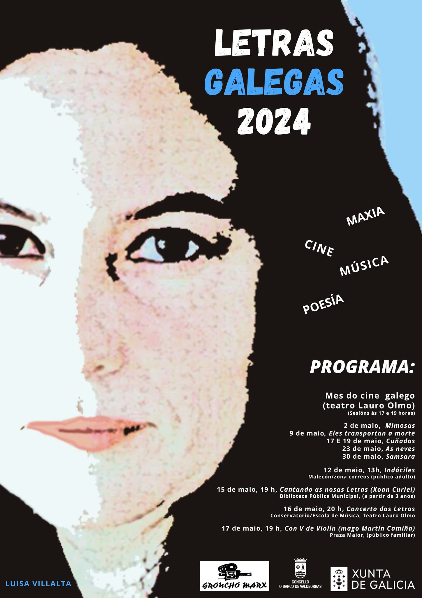 Programa Letras Galegas 2024 O Barco