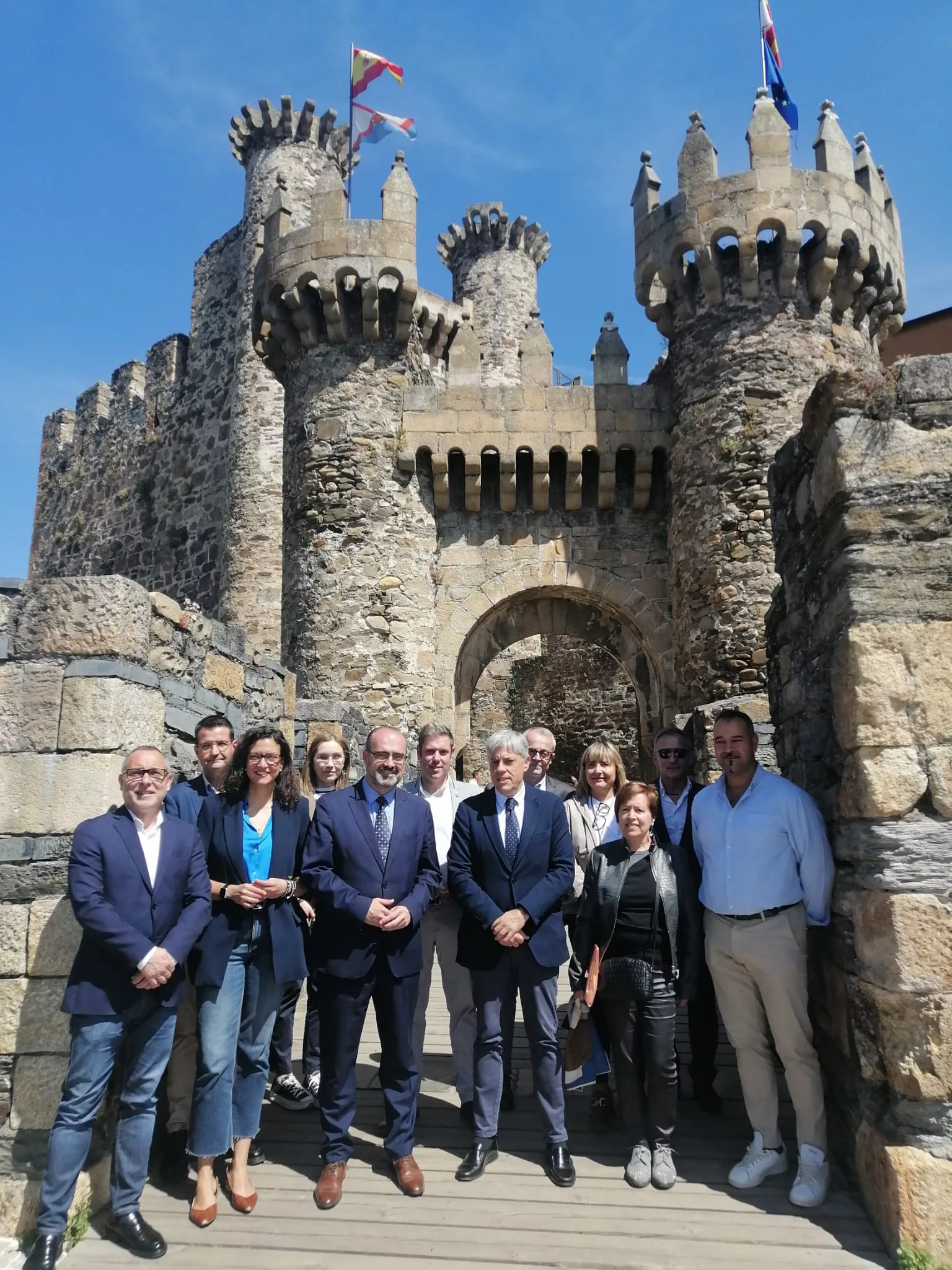 Comisión Territorial de Patrimonio en el Castillo de Ponferrada. / JCyL