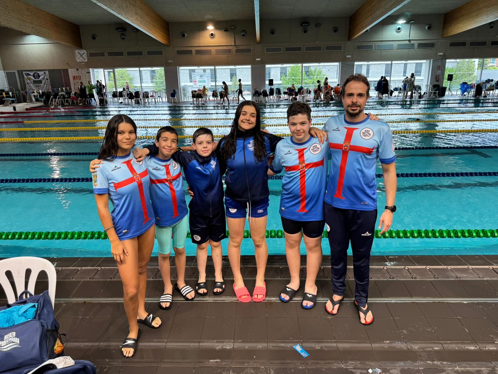 Nuria Álvarez, Alejandro González, Mateo Autrán, Inés Ancares y Daniel Mota. / CNBP