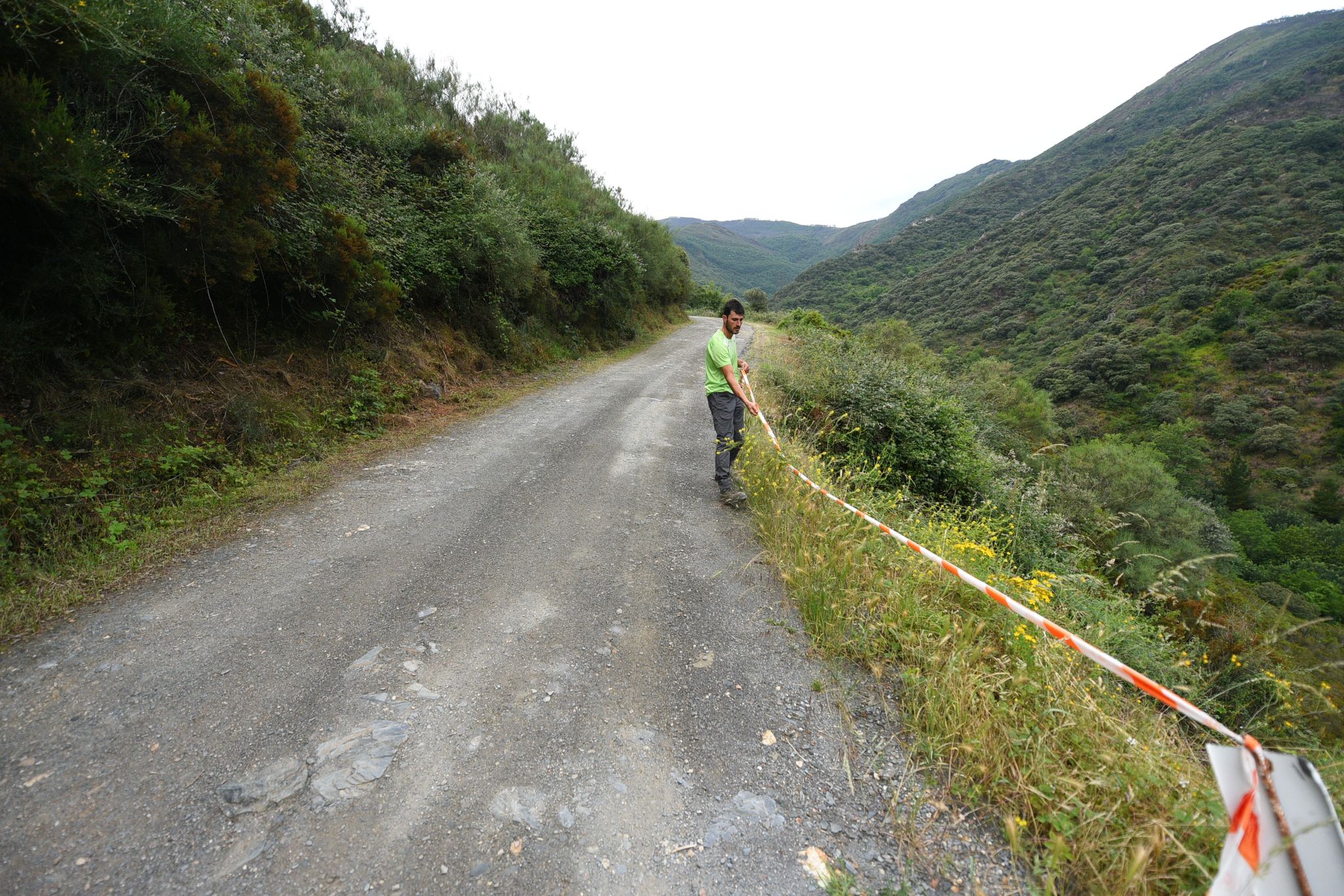 Carretera a San Adrián de Valdueza.