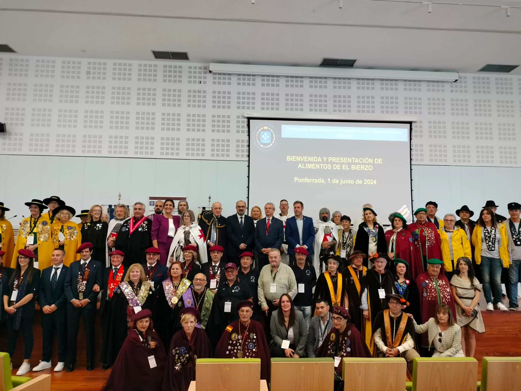 Ponferrada acoge el XIV Encuentro Nacional de Cofradías Enogastronómicas