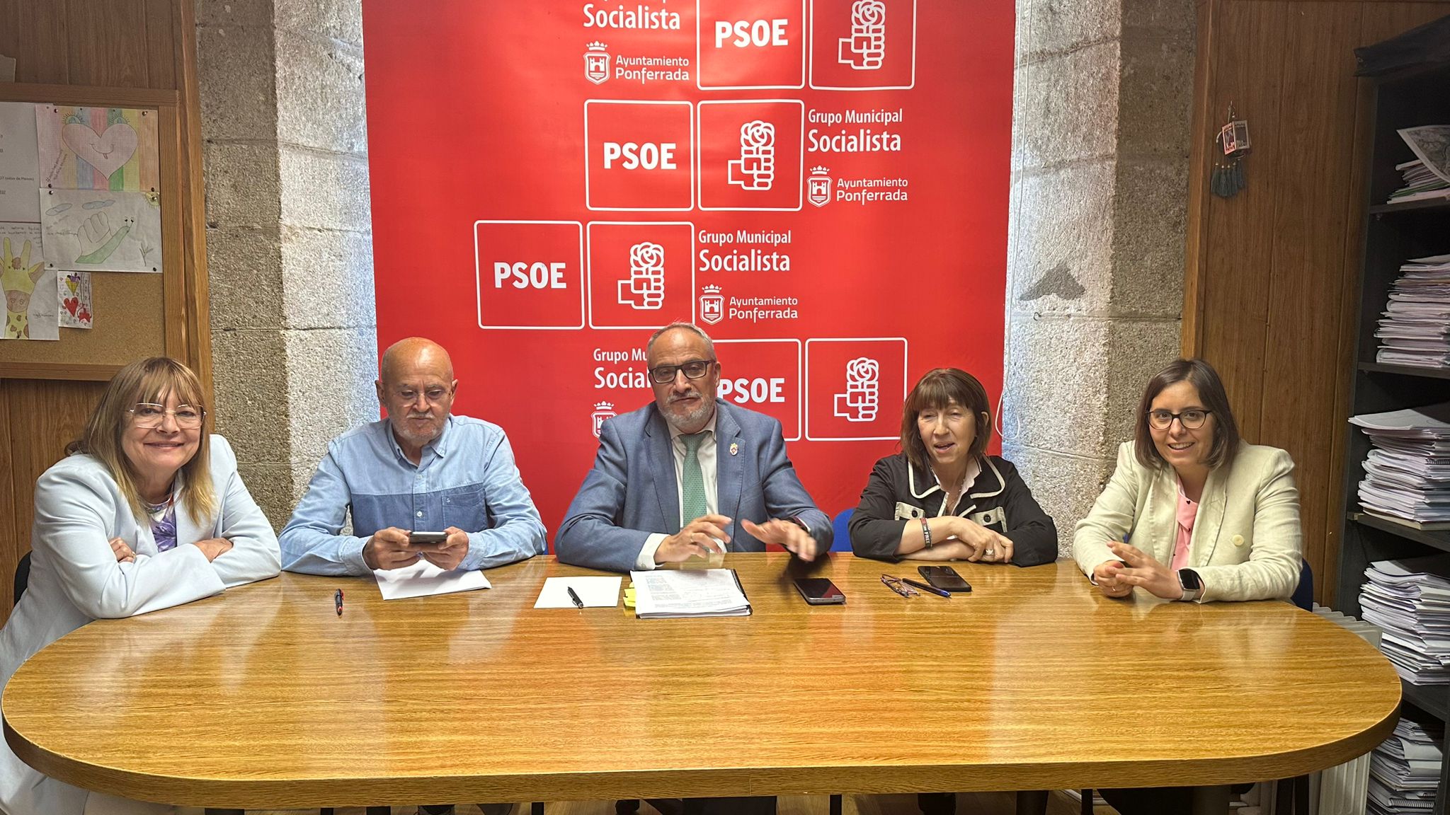 El PSOE de Ponferrada.