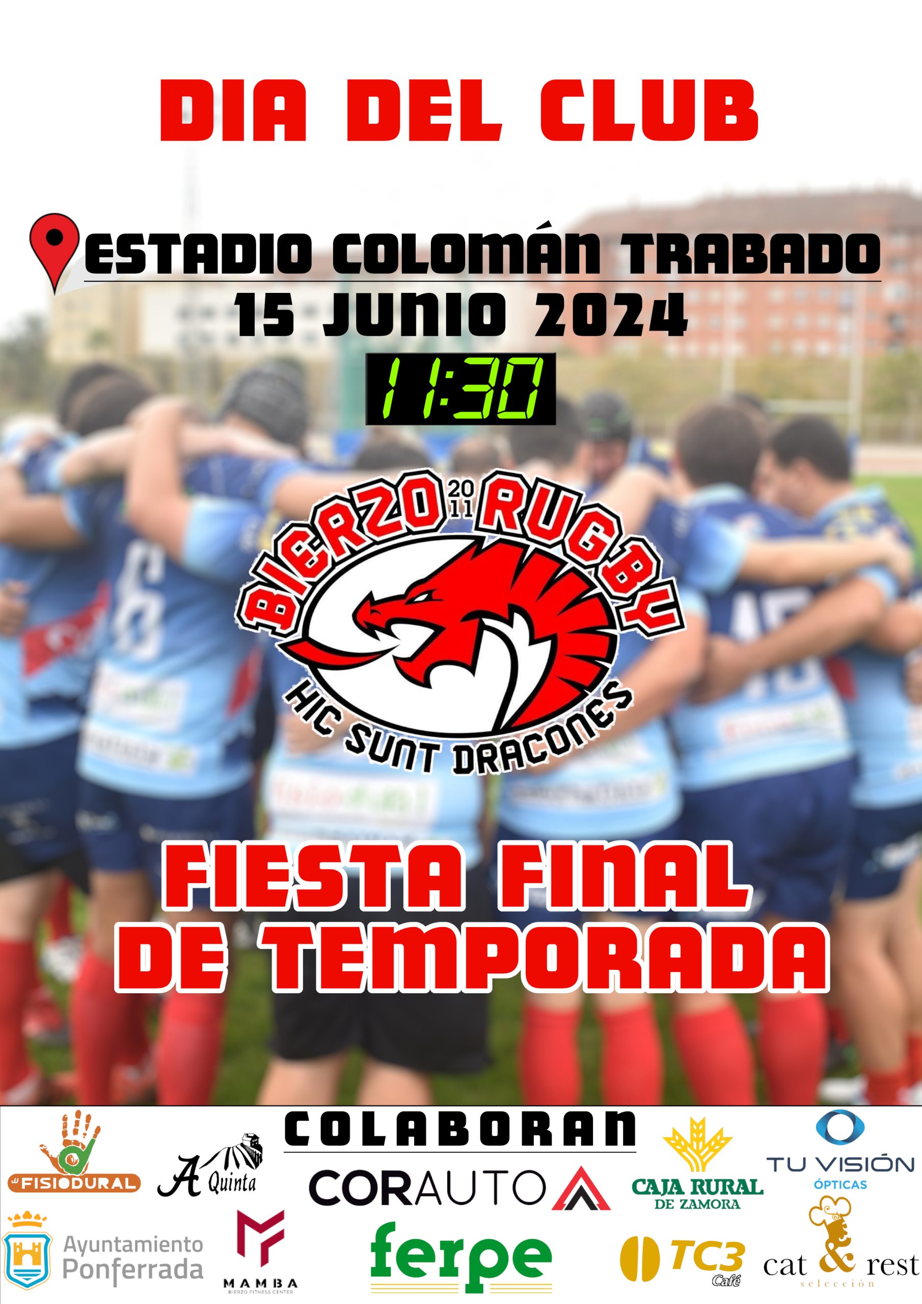 Fiesta final de temporada de Bierzo Rugby Club