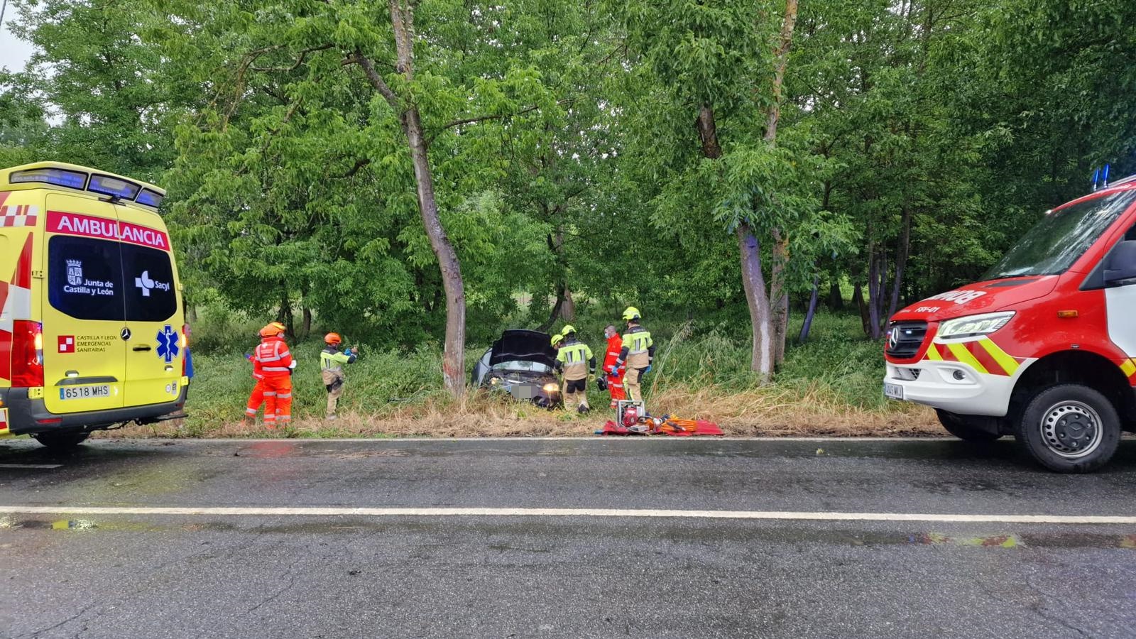 Accidente mortal en Villalibre de la Jurisdicción.