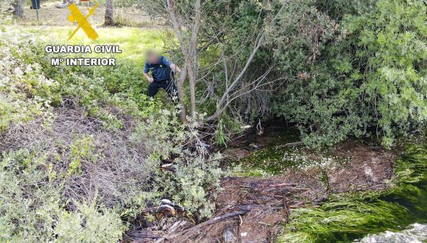 Los Geas de la Guardia Civil se incorporan a las labores de búsqueda del hombre desaparecido el jueves en Las Salas