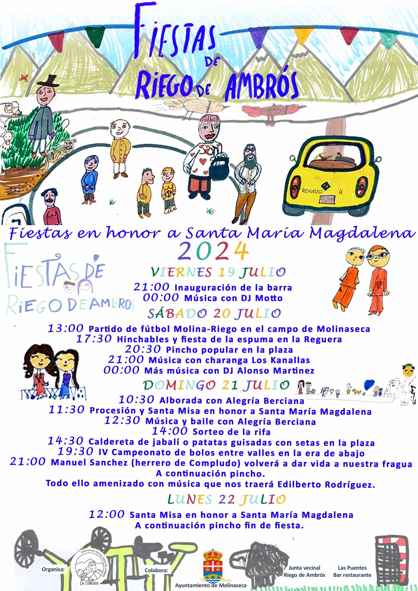 Fiesta Riego de Ambrós 2024. / Ayuntamiento de Molinaseca