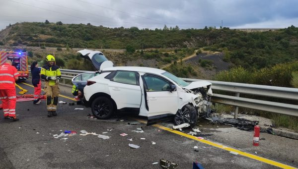 Accidente en Torre del Bierzo