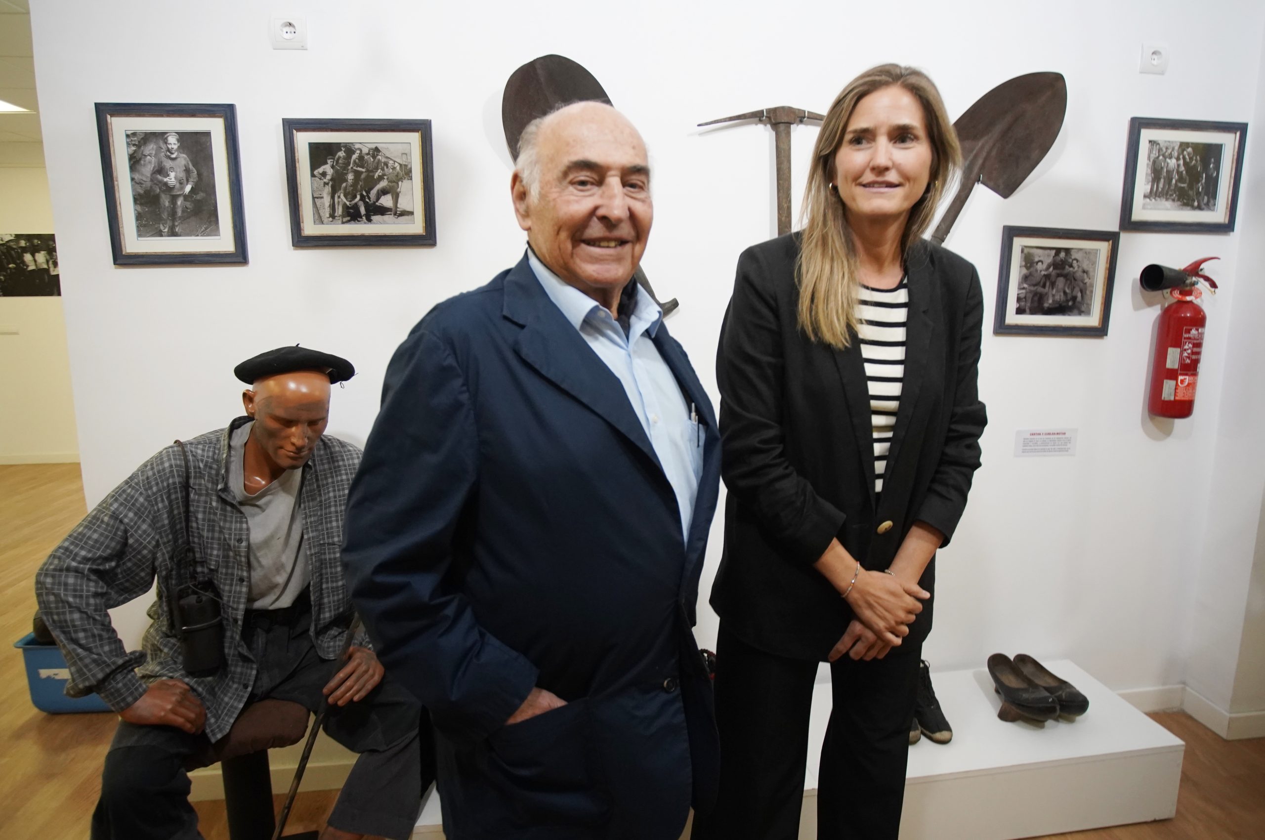 La secretaria de Estado de Estado de Energía, Sara Aagesen, visita la Fundación Cultura Minera de Torre del Bierzo