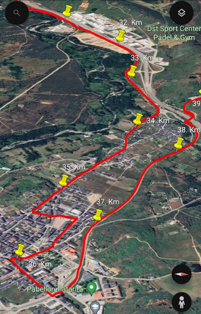 Recorrido de La Vuelta a su paso por Bembibre