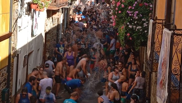 Fiesta del Agua en Molinaseca