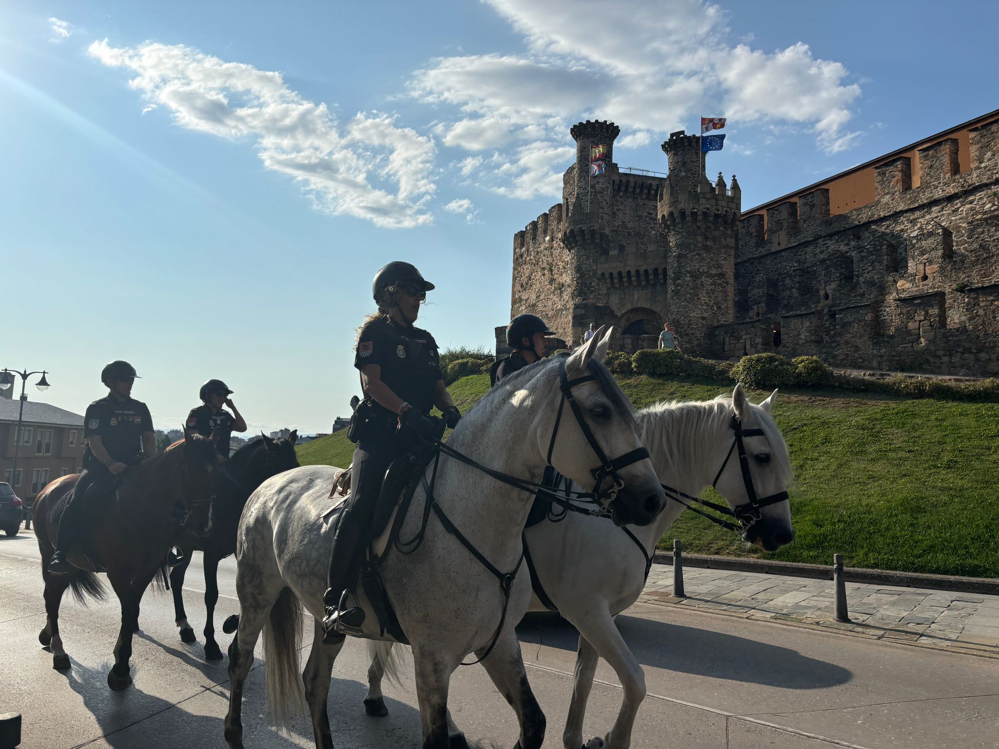 Unidad de Caballería de la Policía Nacional. / EBD