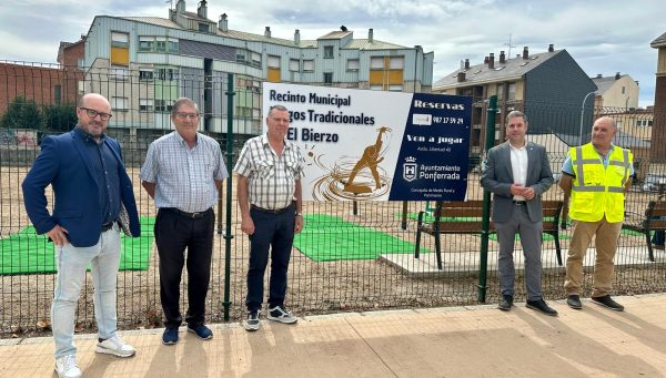 Inaugurado el Recinto Municipal de Juegos Tradicionales del Bierzo en Ponferrada