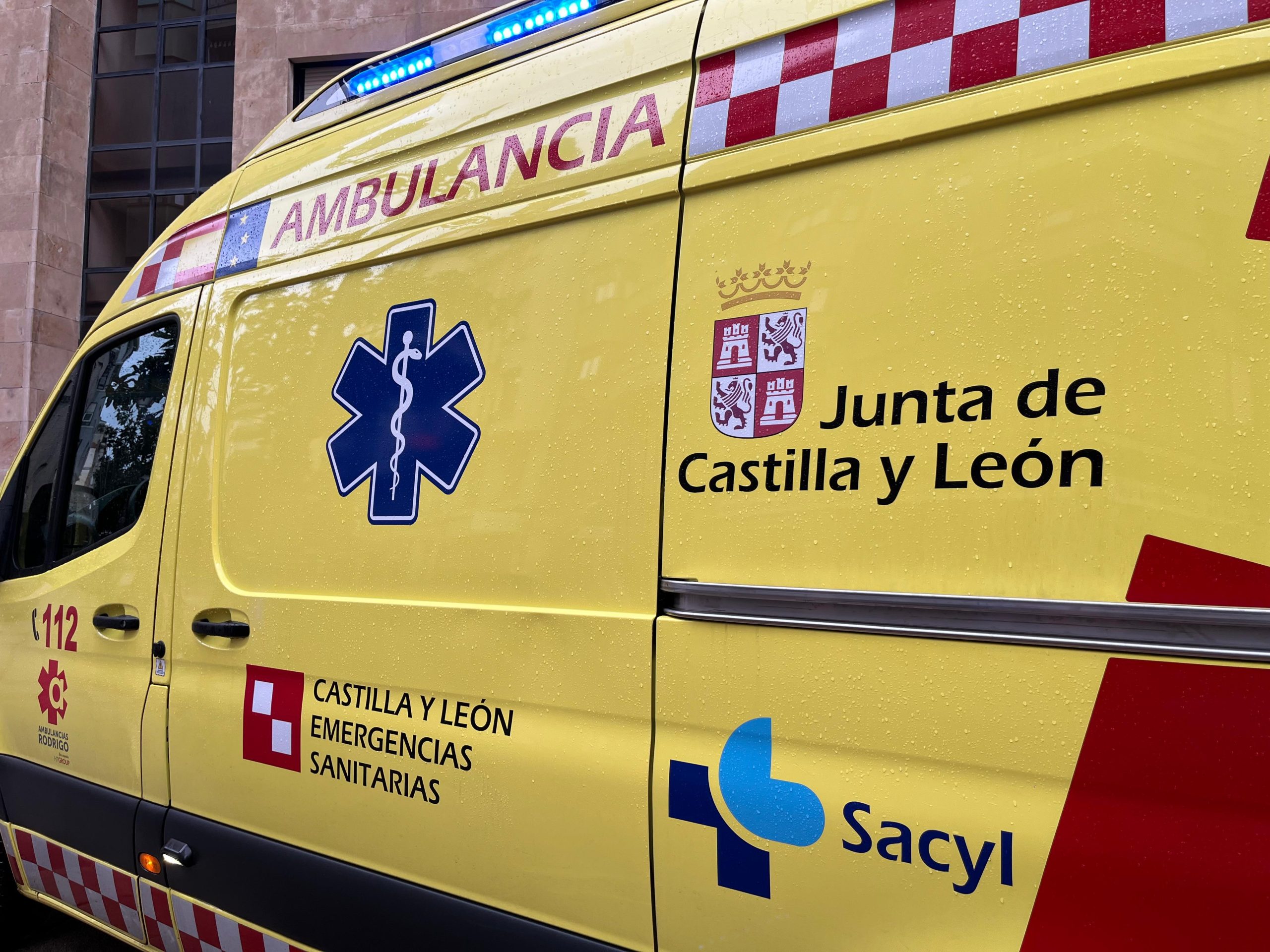 Ambulancia de soporte vital básico en Ponferrada. / CC