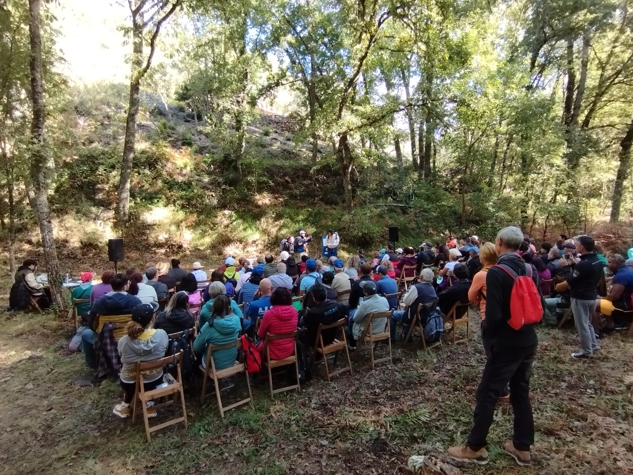 Teatro en la Senda del Hierro de Sancedo