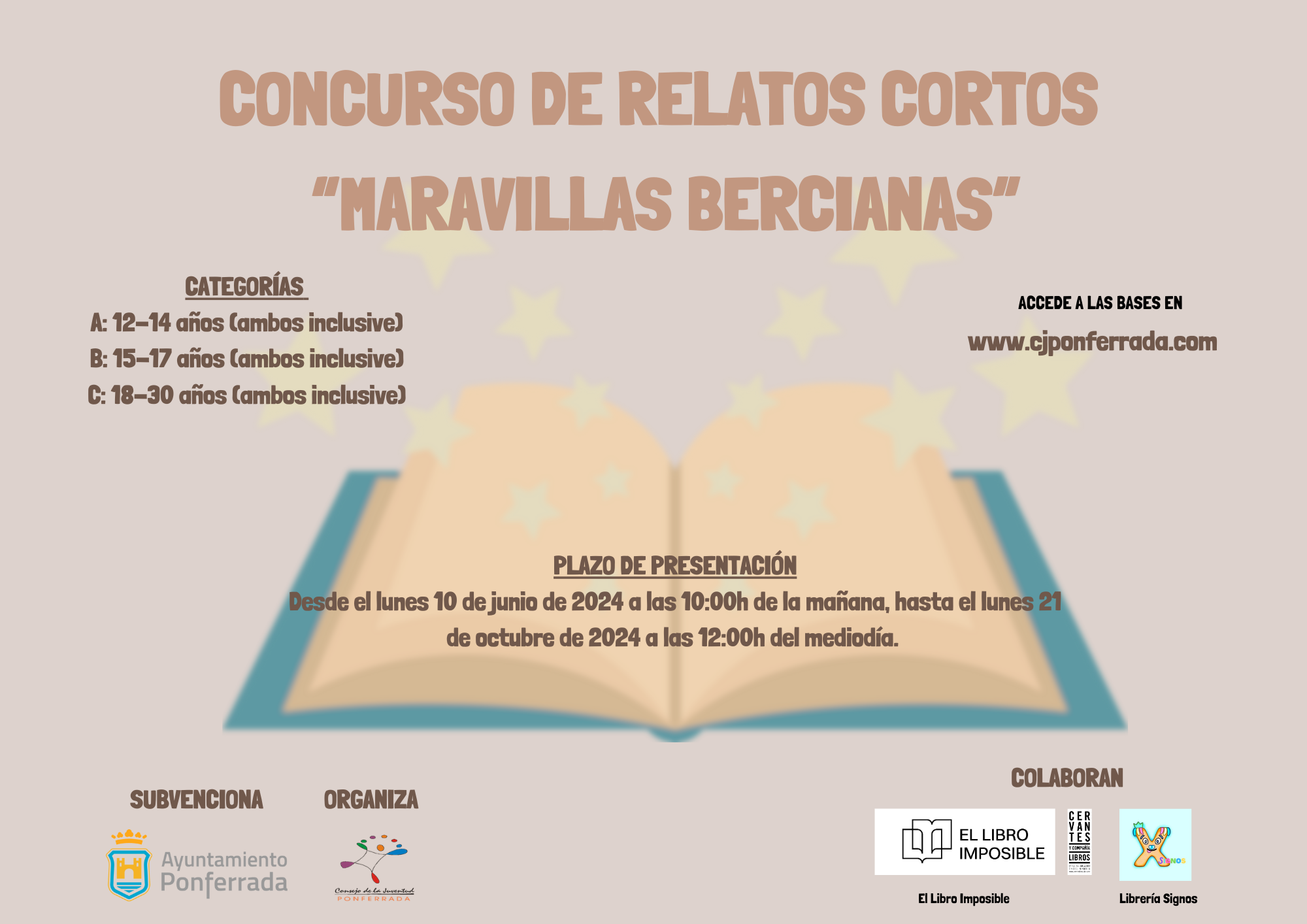 Concurso de relatos cortos 'Maravillas bercianas'.