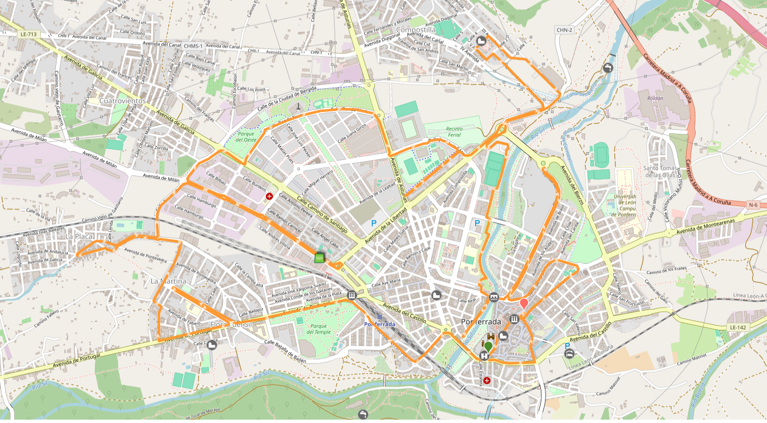 Circuito de las 21 Lunas y Media (21 kilómetros)