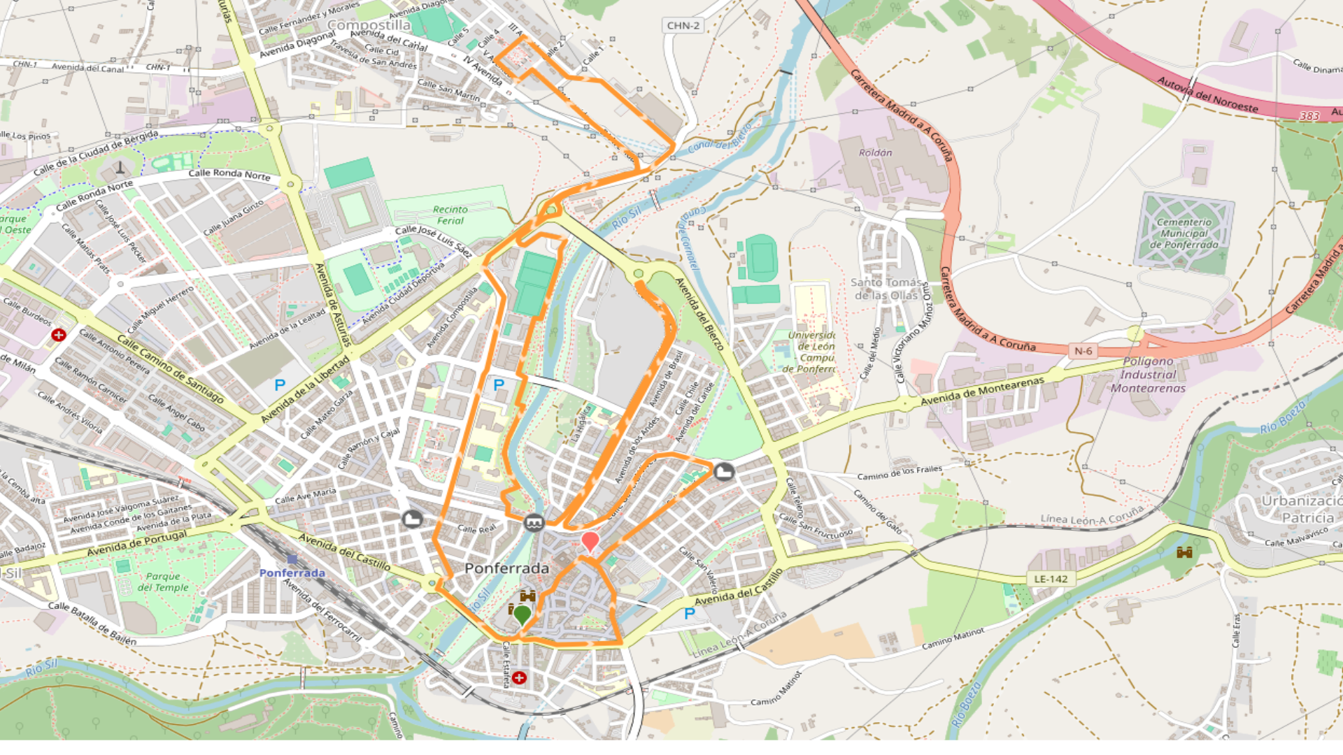 Circuito de las 21 Lunas y Media (10 kilómetros)