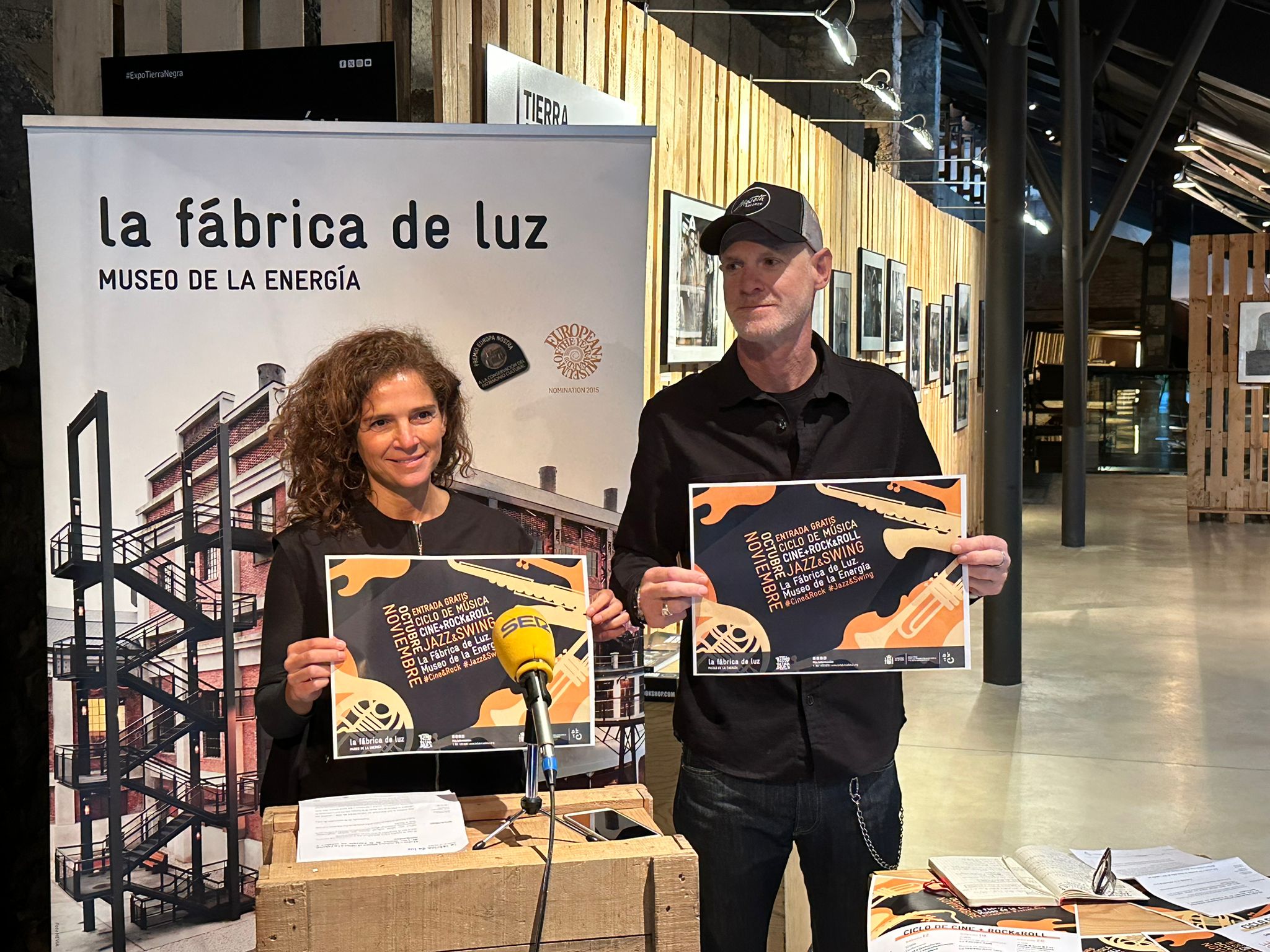 Presentación de los ciclos de cine y música del Museo de la Energía