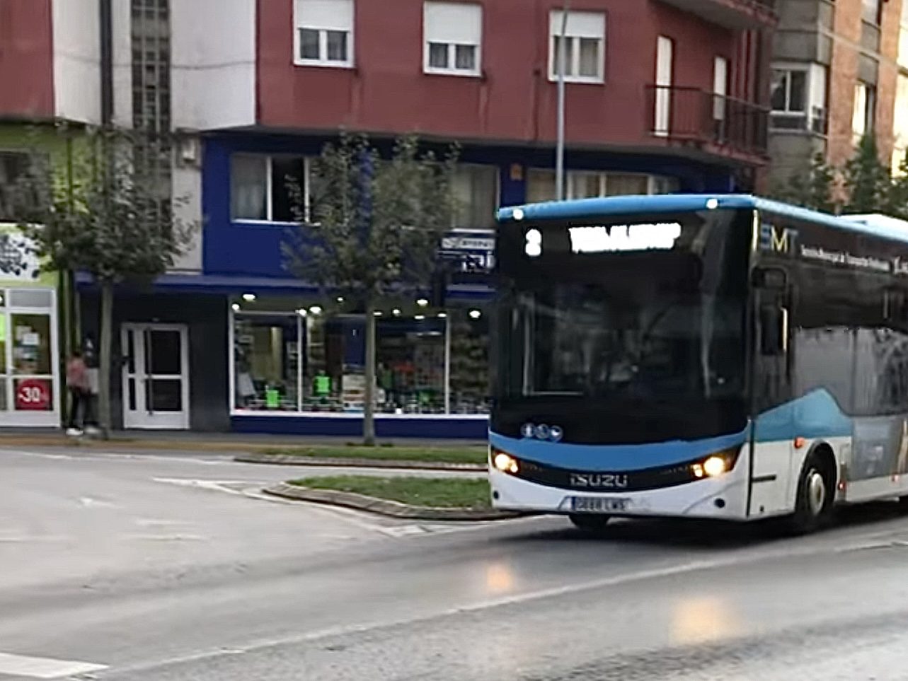 Autobús de la línea 2 de Ponferrada