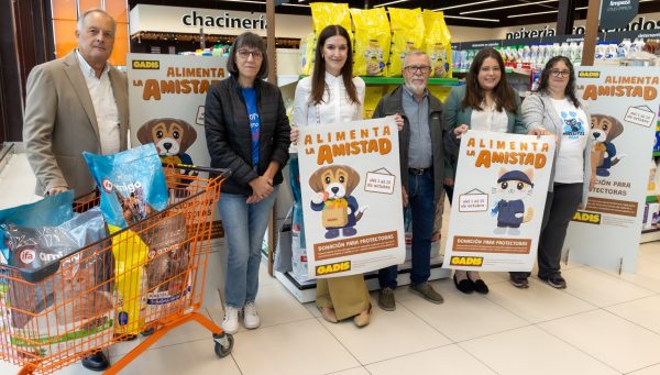 Gadis lanza la 6ª campaña 'Alimenta la amistad' a favor de 72 protectoras de animales