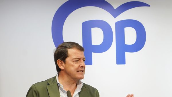 El presidente del PP de Castilla y León, Alfonso Fernández Mañueco