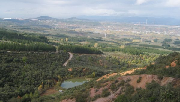 Vista de Castropodame.