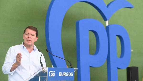 El presidente del Partido Popular de Castilla y León, Alfonso Fernández Mañueco, participa en la tradicional comida popular de inicio del curso político del PP de Burgos