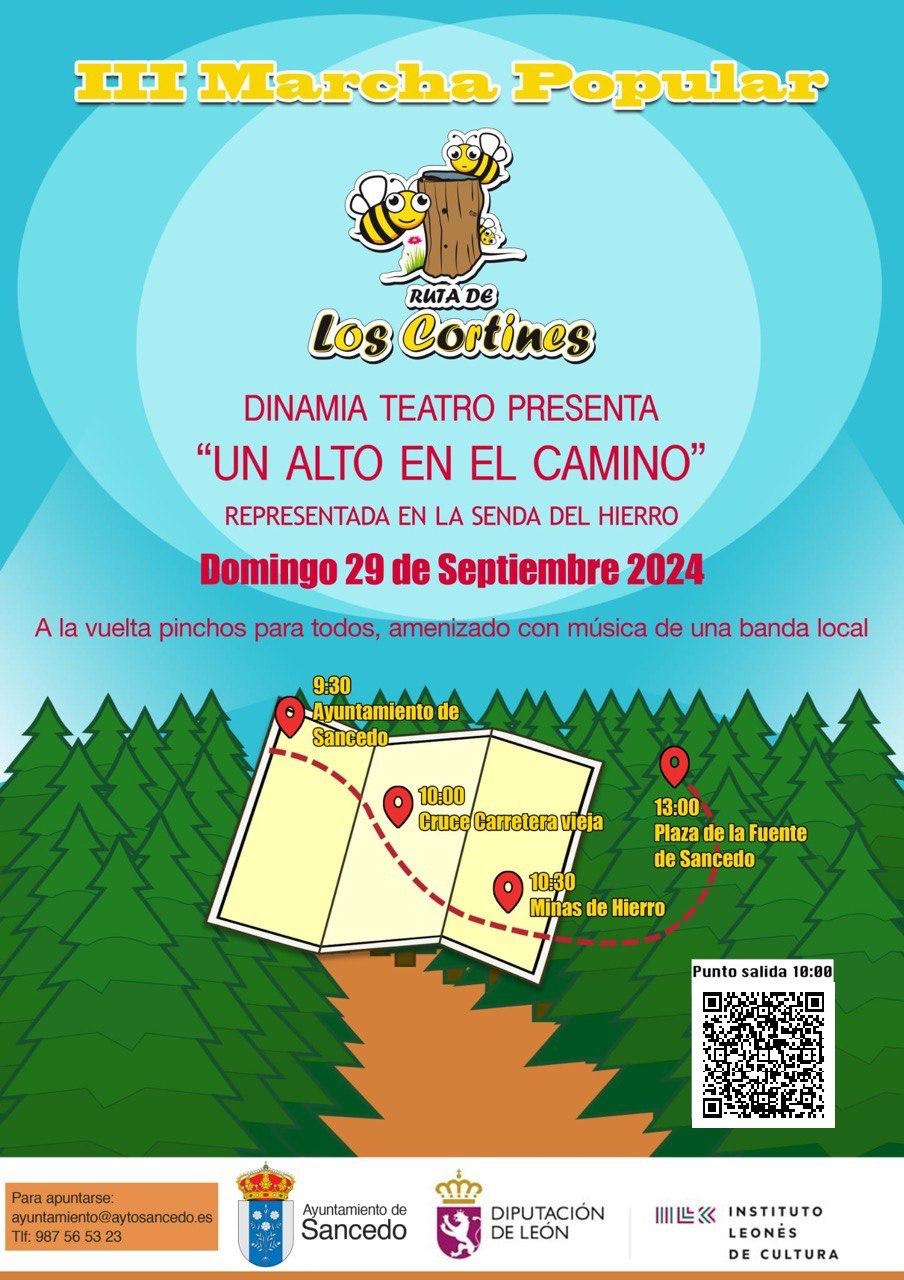 cartel III ruta de los cortines