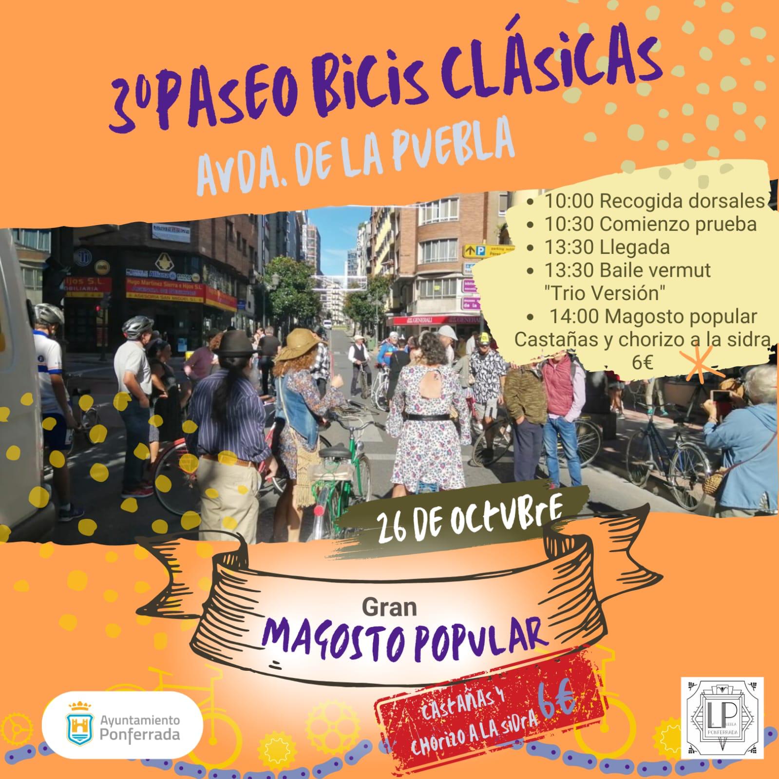 III Paseo en Bici Clásica este sábado en La Puebla