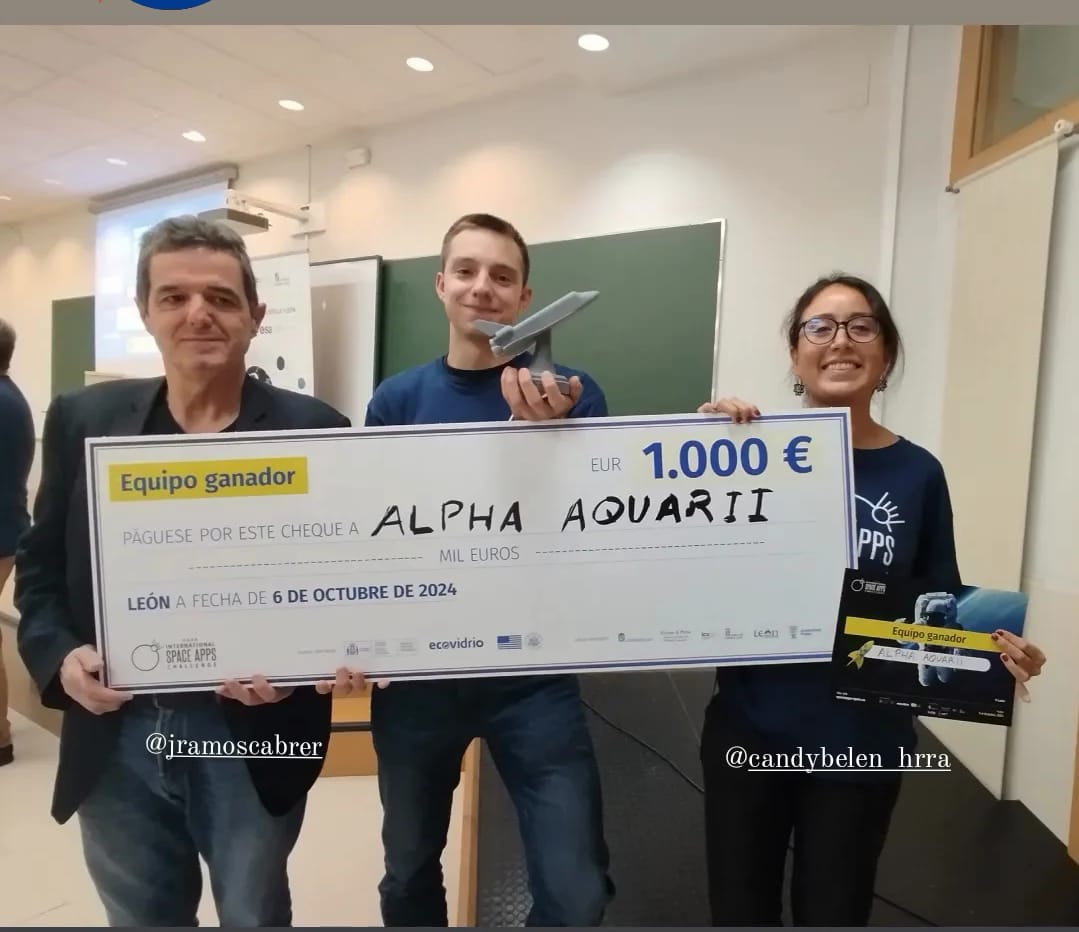 El ponferradino José Luis Ramos, entre los ganadores del Hackathon de la NASA en León