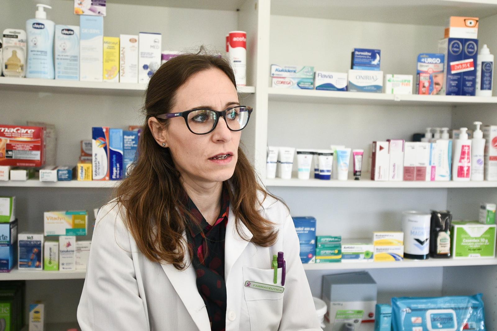 Ana Belén Largo Tovar, farmacéutica de Sancedo