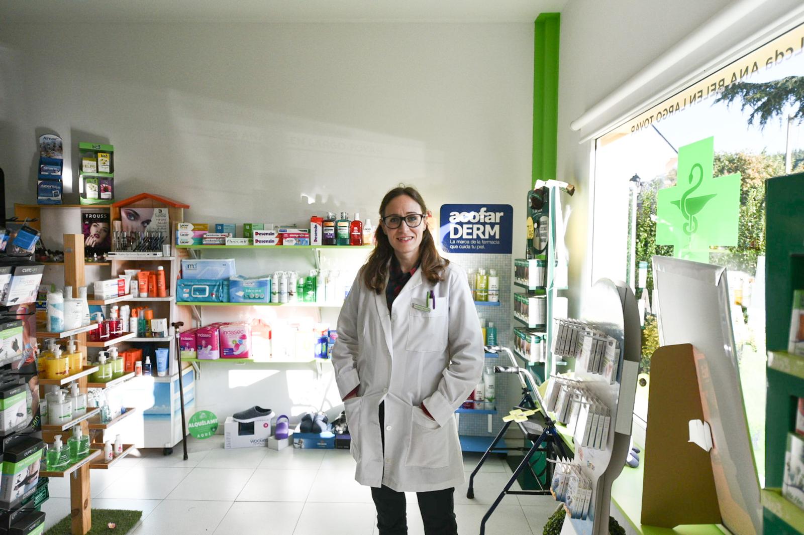 Ana Belén Largo Tovar, farmacéutica de Sancedo