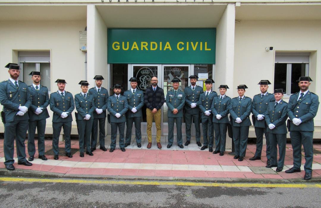 Nuevos agentes de la Guardia Civil en la provincia de León