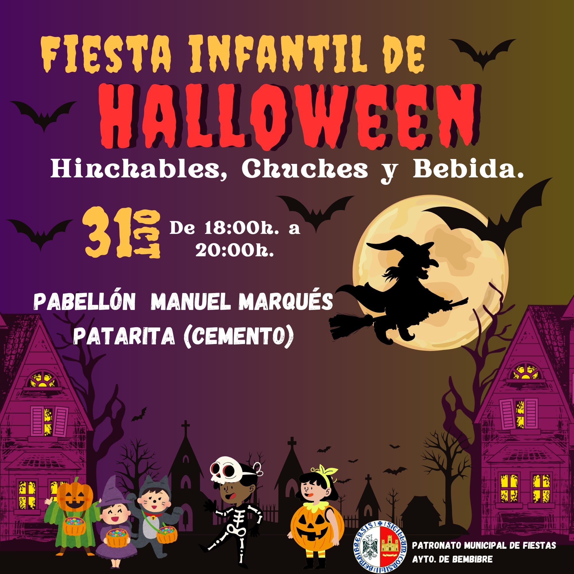 Bembibre aplaza su fiesta de Halloween a este domingo