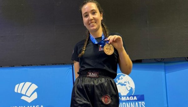 Iosune Arienza, bronce en el Campeonato del Mundo de krav magá