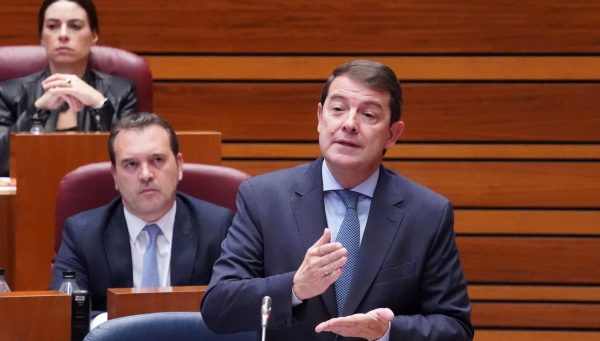 Intervención del presidente de la Junta Alfonso Fernández Mañueco en el Pleno de las Cortes