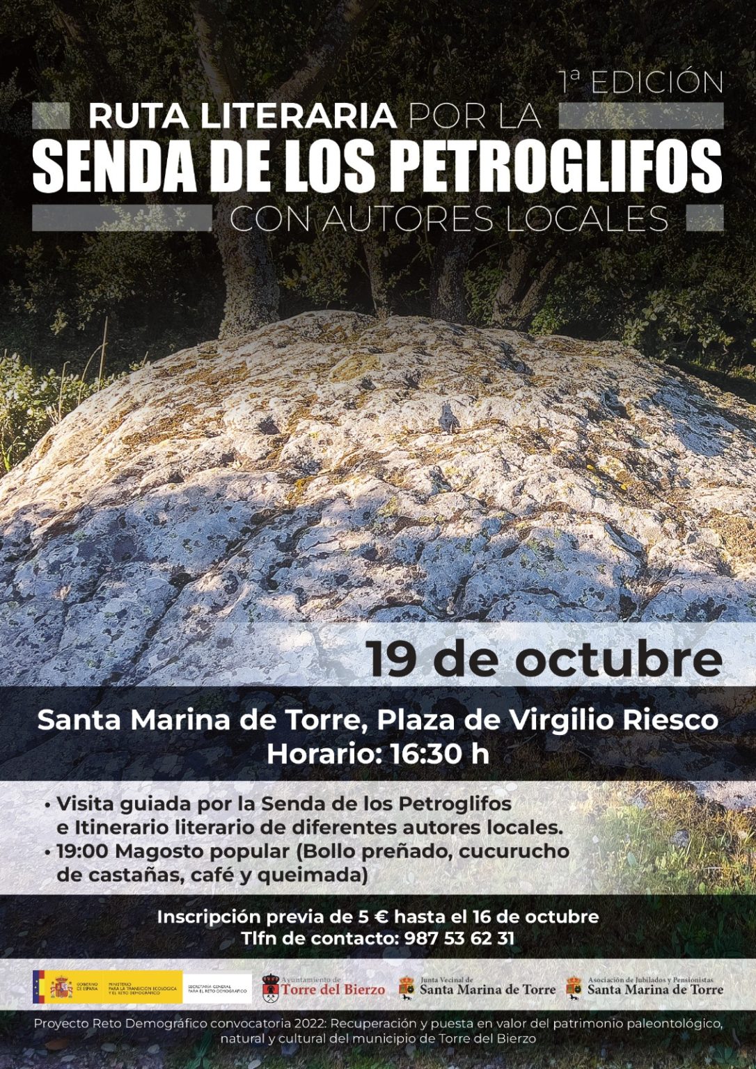 Ruta Literaria Y Magosto Por La Senda De Los Petroglifos