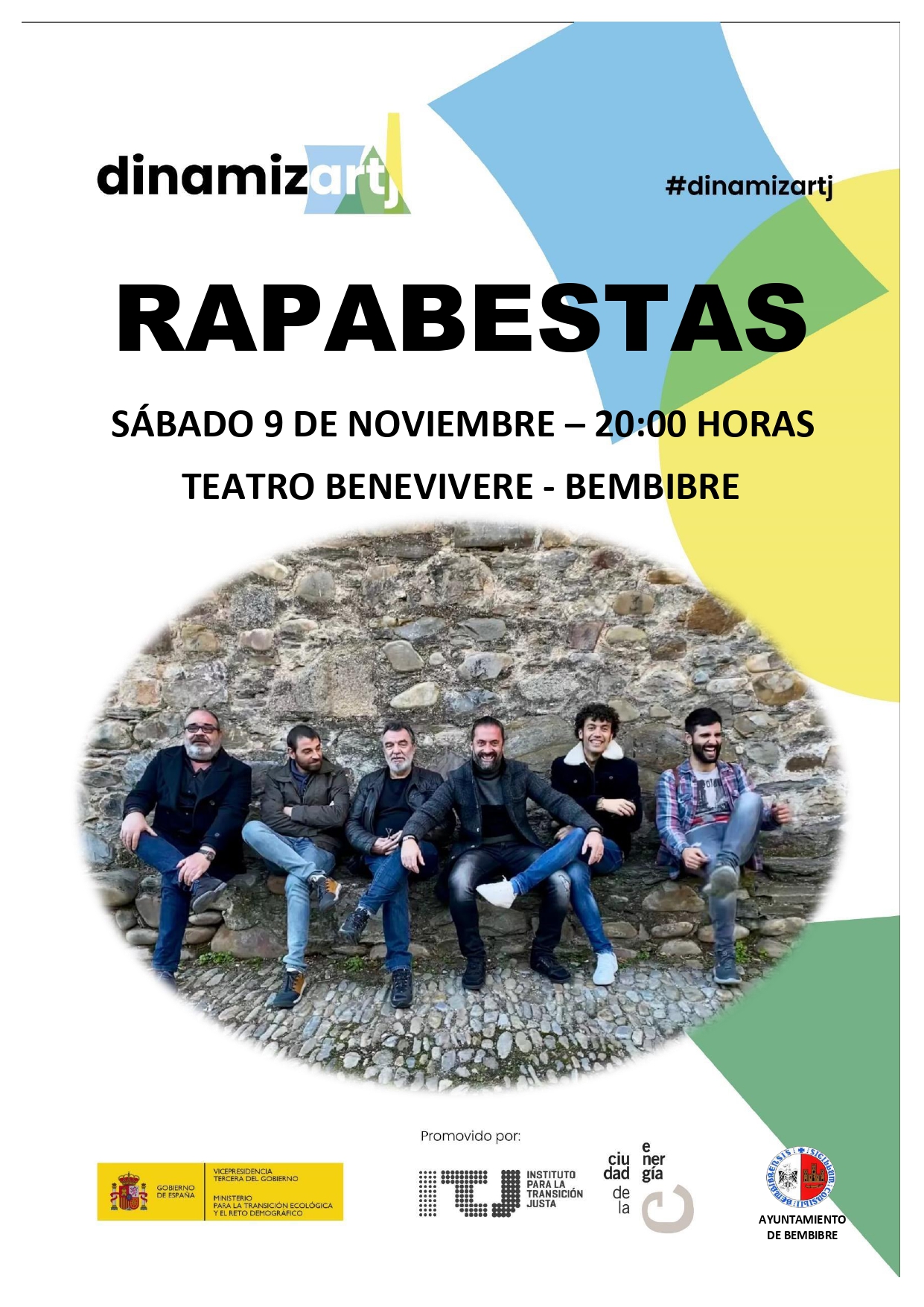 Cartel concierto Rapabestas Bembibre