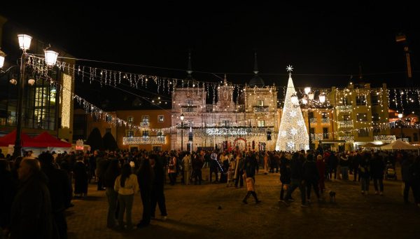 Iluminación navideña en Ponferrada