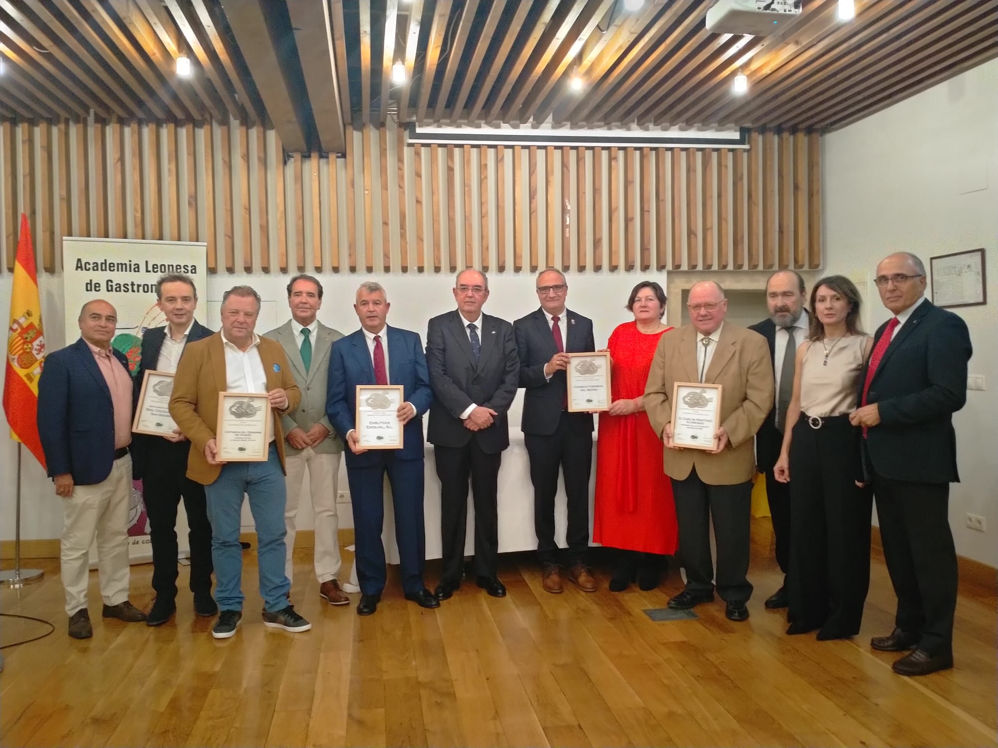 Premiados en la XIV Gala de la Academia Leonesa de Gastronomía