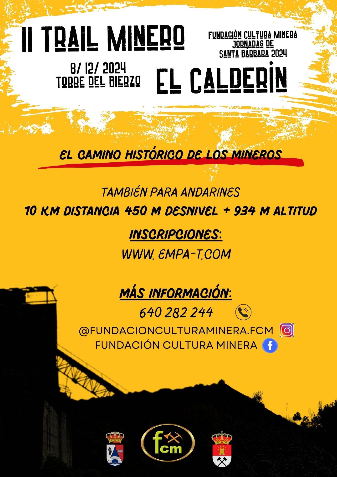 El Trail Minero El Calderín regresa en su segunda edición el 8 de diciembre