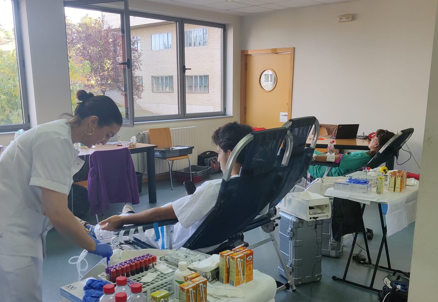 El Campus de Ponferrada suma 42 donaciones de sangre al ‘Reto 10.000’