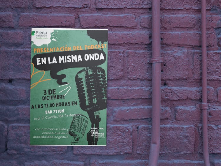 Cartel En la misma onda