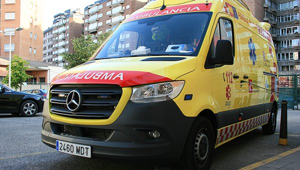 Ambulancia de soporte vital básico.