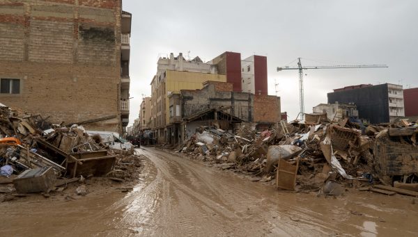 Voluntarios de Castilla y León en la zona cero de la dana en Valencia