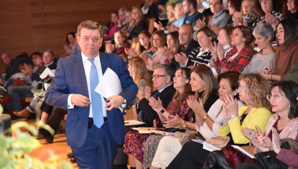 El consejero de la Presidencia, Luis Miguel González Gago, en la inauguración de la jornada 'Creciendo en igualdad', organizada por la Escuela de Administración Pública de Castilla y León (ECLAP)