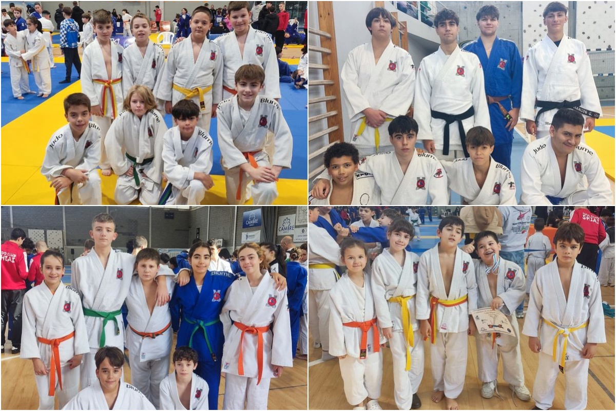 Equipos del Judo Blume en la Liga Rías Altas