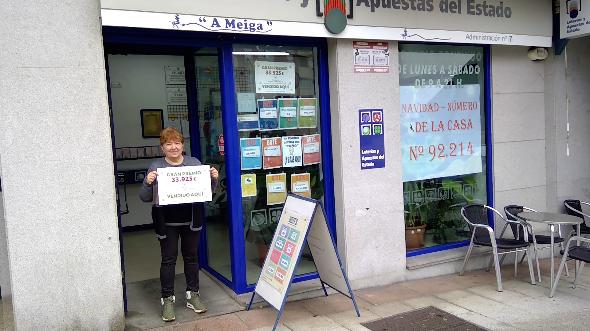 Administración de lotería número 7 de Ponferrada