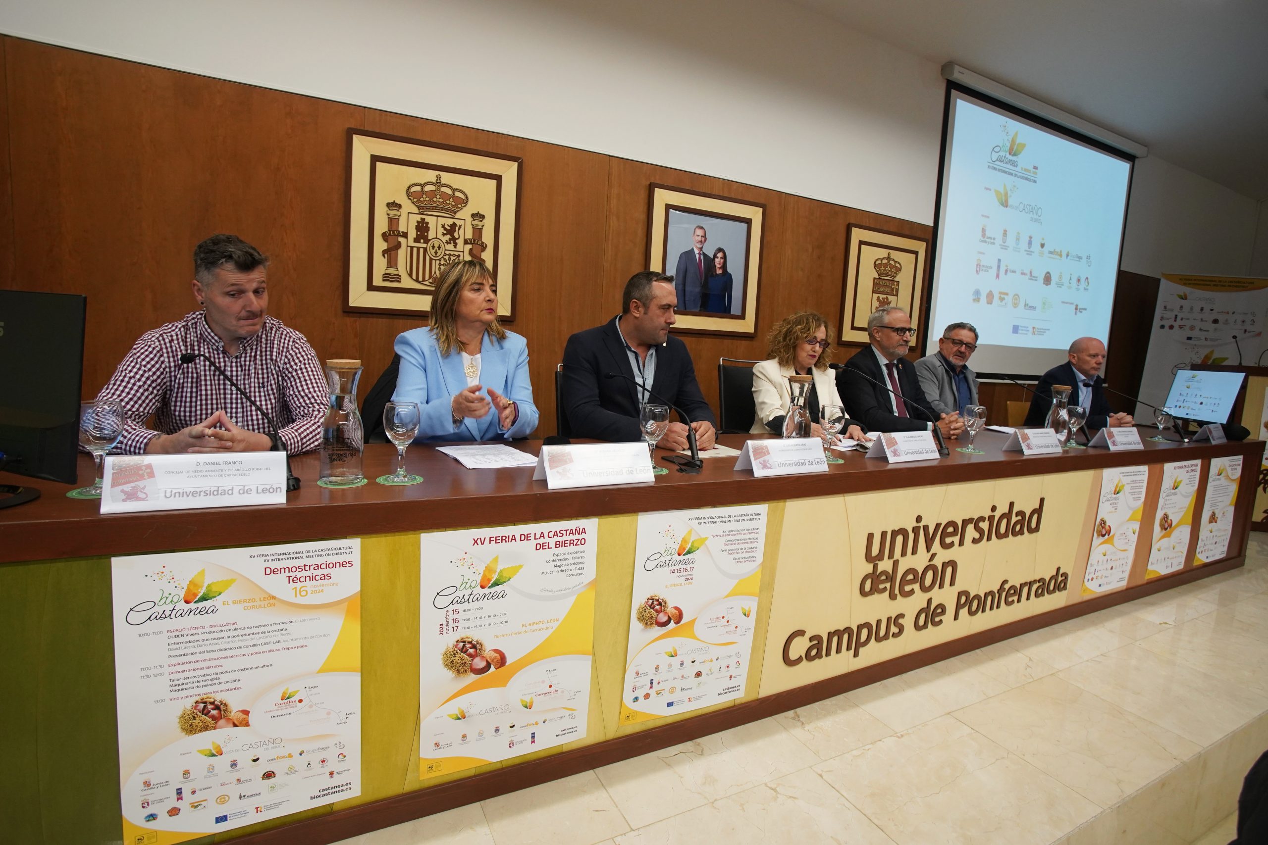 Inauguración de las Jornadas Científico-técnicas de la Feria Internacional de las Castañas Biocastanea 2024