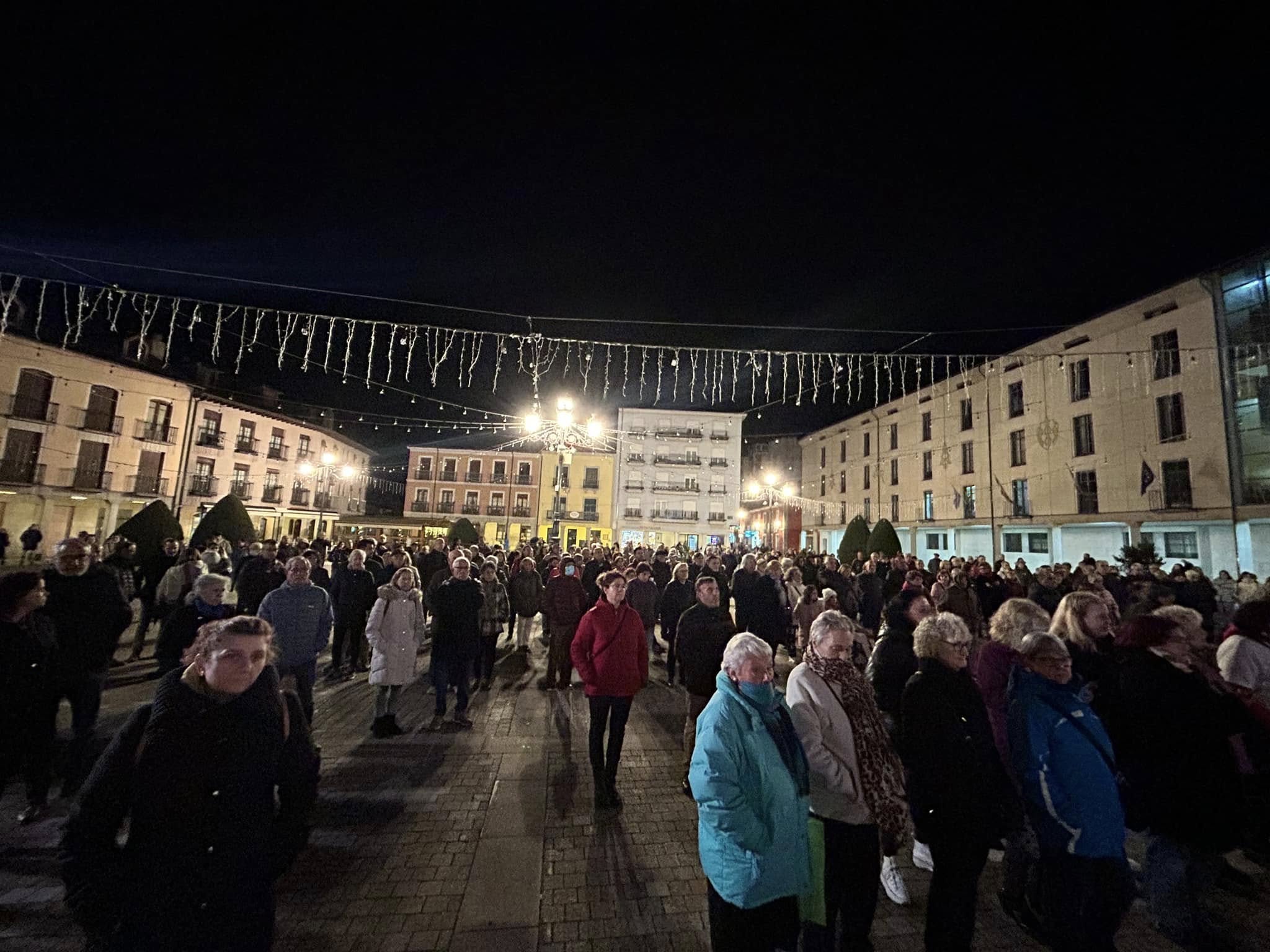 Concentración de la Plataforma por la Sanidad Pública en Ponferrada